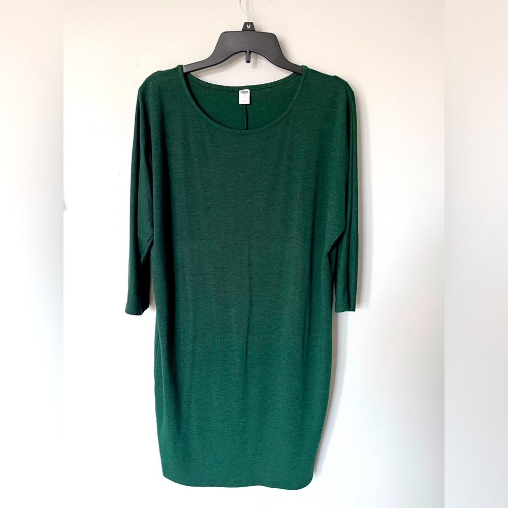 Old Navy emerald green dress